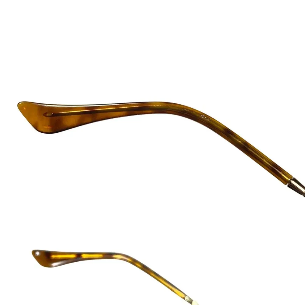 Ray-Ban RBPILOT RB6456 Gold Aviator Eyeglasses Frames Only 54-17-140 Italy